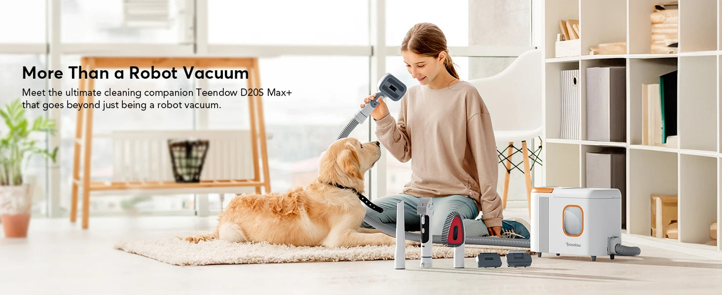 FS Robot Vacuum Cleaner - Wet & Dry, LDS Navigation, App-Controlled, 6000Pa Power