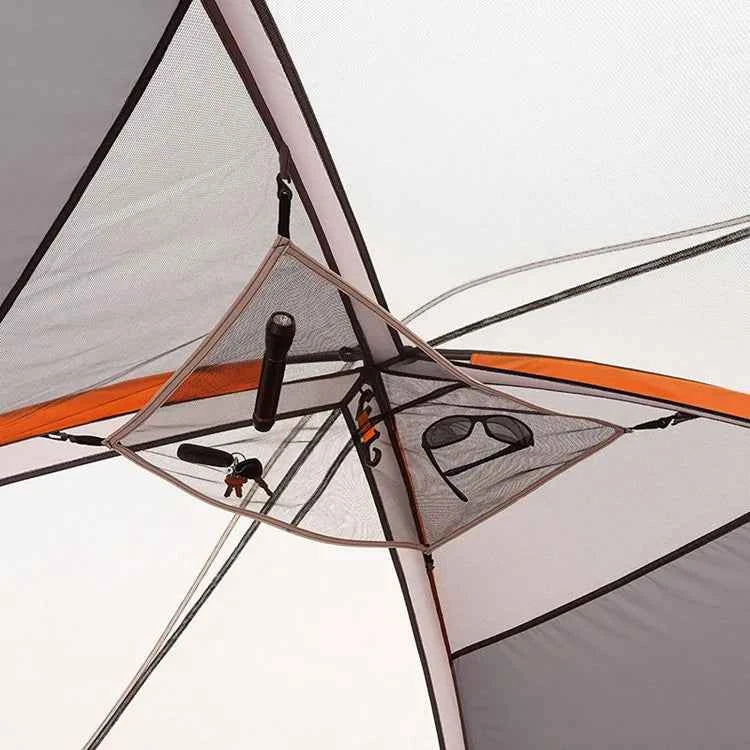 Outdoor 5‑6 Person Hunting Tent, Double‑Layer Waterproof Windproof Camping Shelter