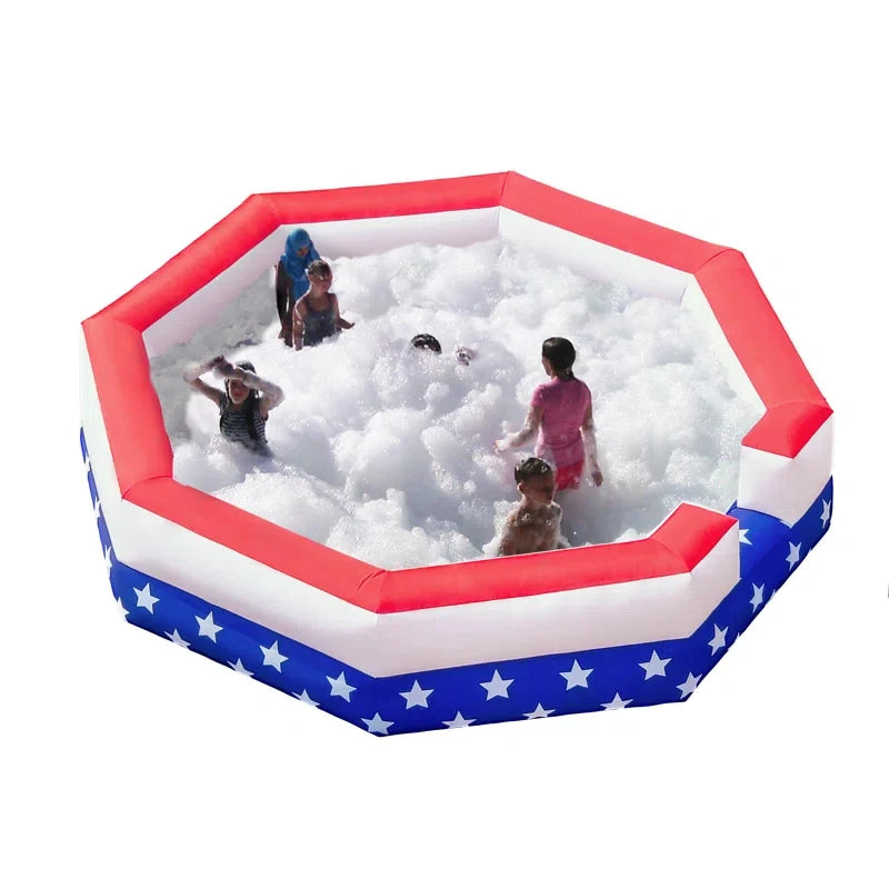 15FT Inflatable Gaga Ball Pit – Durable Oxford Fabric, 5–6 Player Capacity