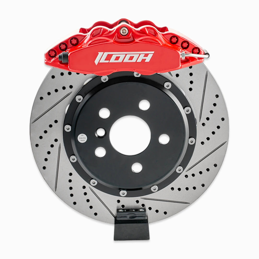 ICOOH 4‑Piston Big Brake Kit 280/300MM – High Performance Racing Upgrade for Kia K3 K5 K7 K9