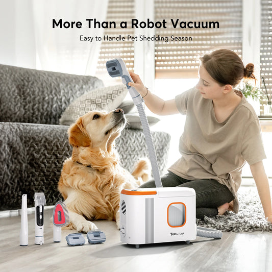 FS Robot Vacuum Cleaner - Wet & Dry, LDS Navigation, App-Controlled, 6000Pa Power