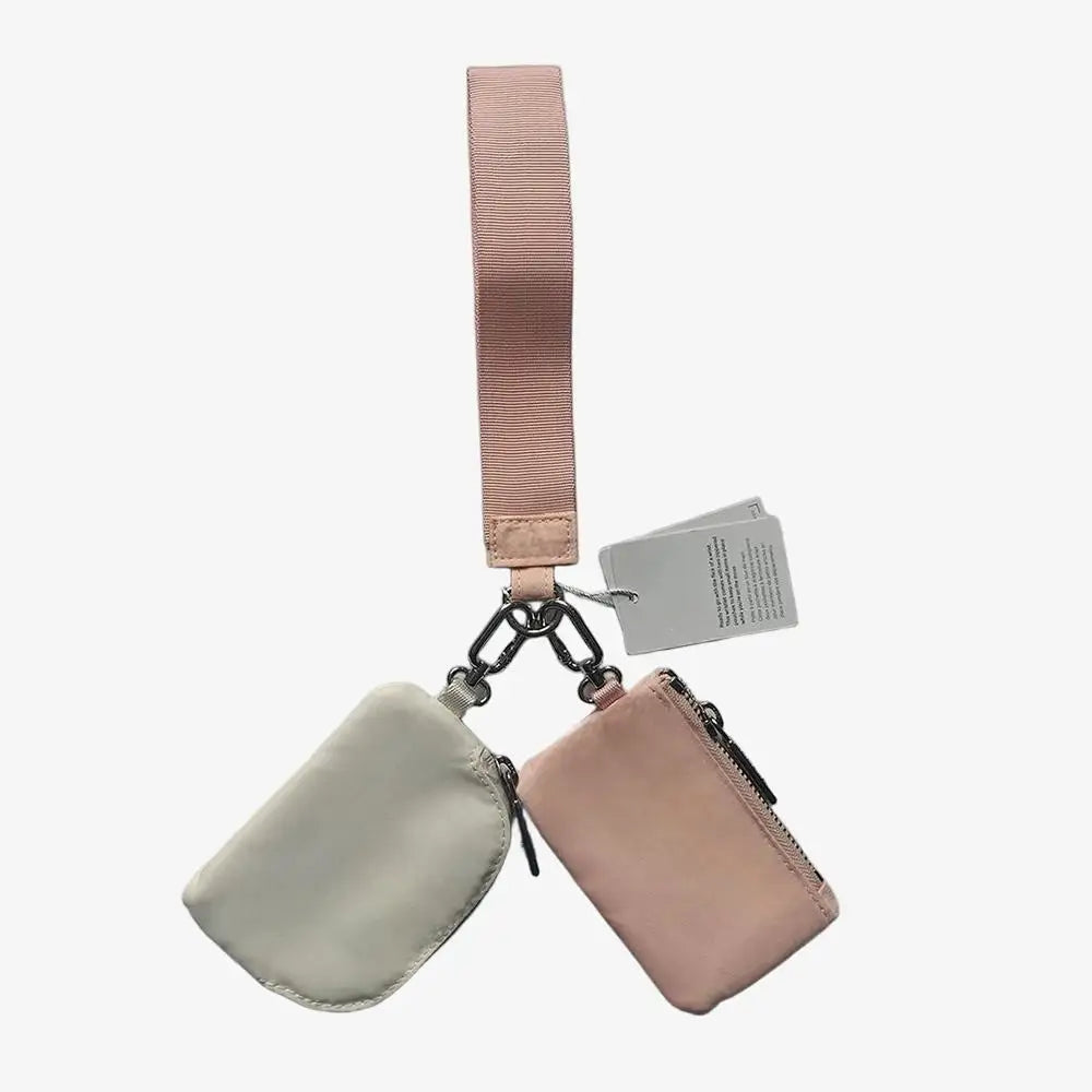 Lightweight Portable Business Waist Bag with Crossbody & Waist Hanging Design
