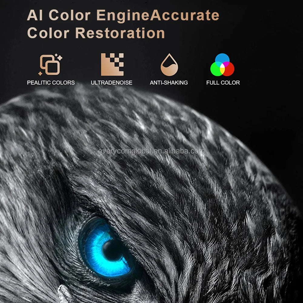 Everycom Vortex Projector 1080P – Android 11, 4K Support, No Battery