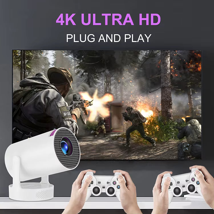 G300 PRO HIFI Game Smart Projector - Ultimate Android-Powered Home Theater Experience - Sidwell Sales  169.99 USD