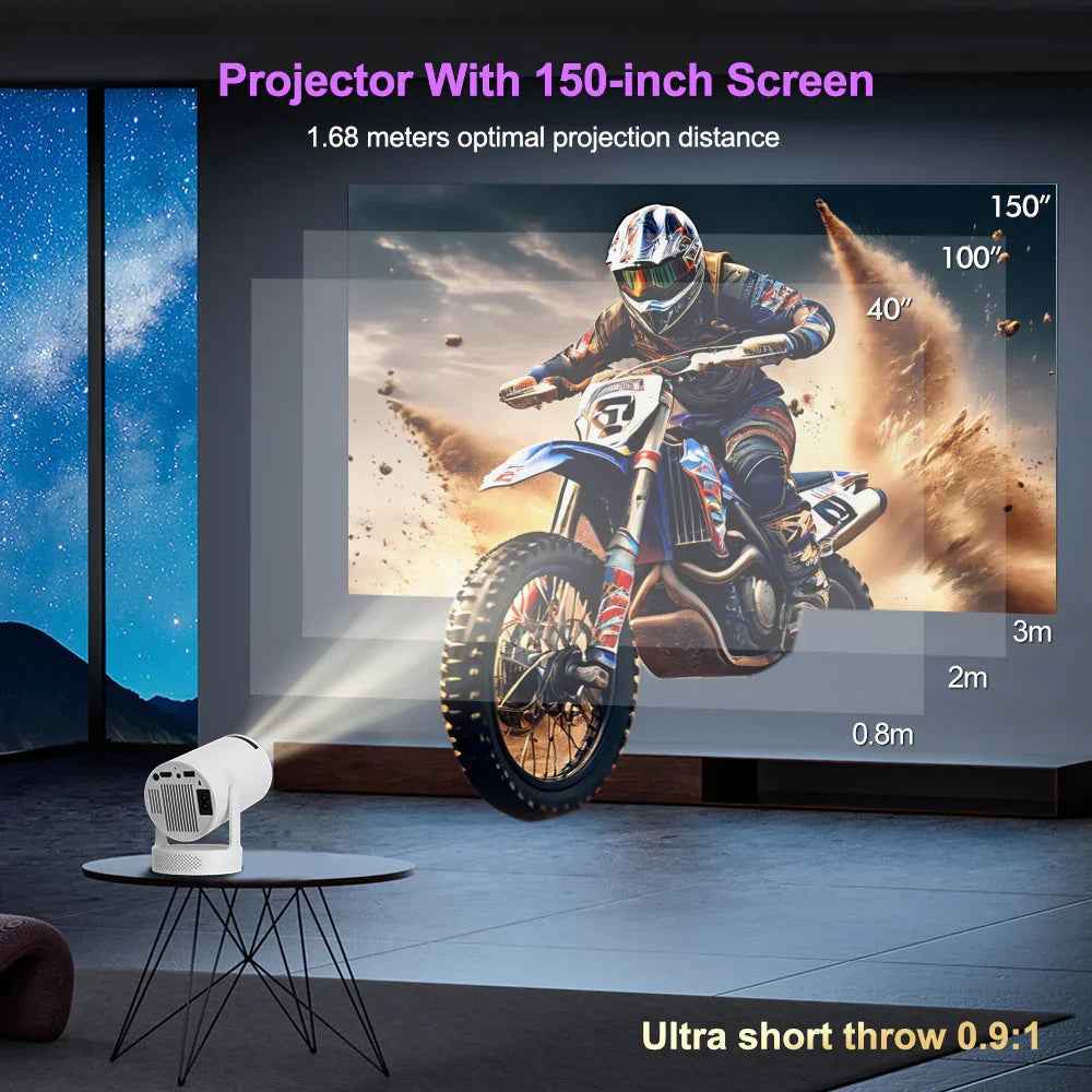 G300 PRO HIFI Game Smart Projector - Ultimate Android-Powered Home Theater Experience