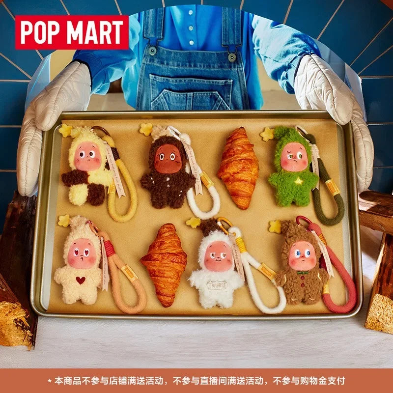 POP MART Collectible Toy Twinkle Twinkle Savor The Moment Series Baked Biscuits Plush Pendant Blind Box Gift