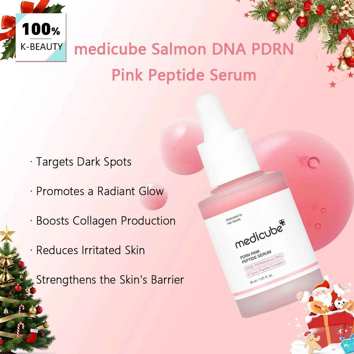 Medicube Salmon DNA PDRN Pink Peptide Serum — Lifting & Repair Repairing K‑Beauty Serum
