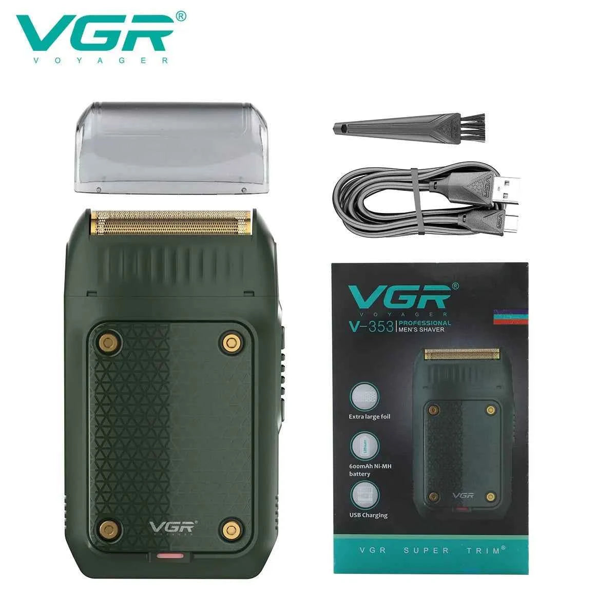 Multi‑Area Hair Trimmer Set, Stainless Steel Blades, Fast Charging