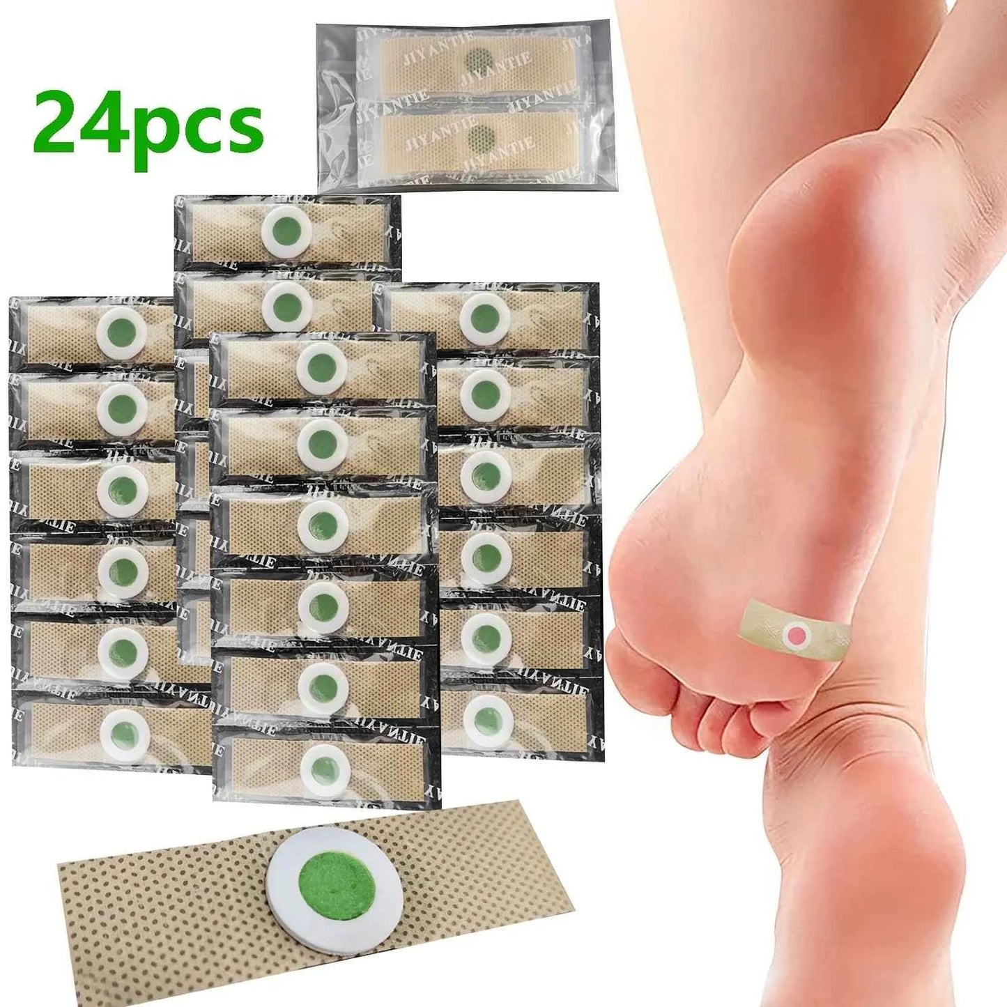 Foot Corn Removal Patches – 12-Piece Non-Electric Set for Effective Callus Relief