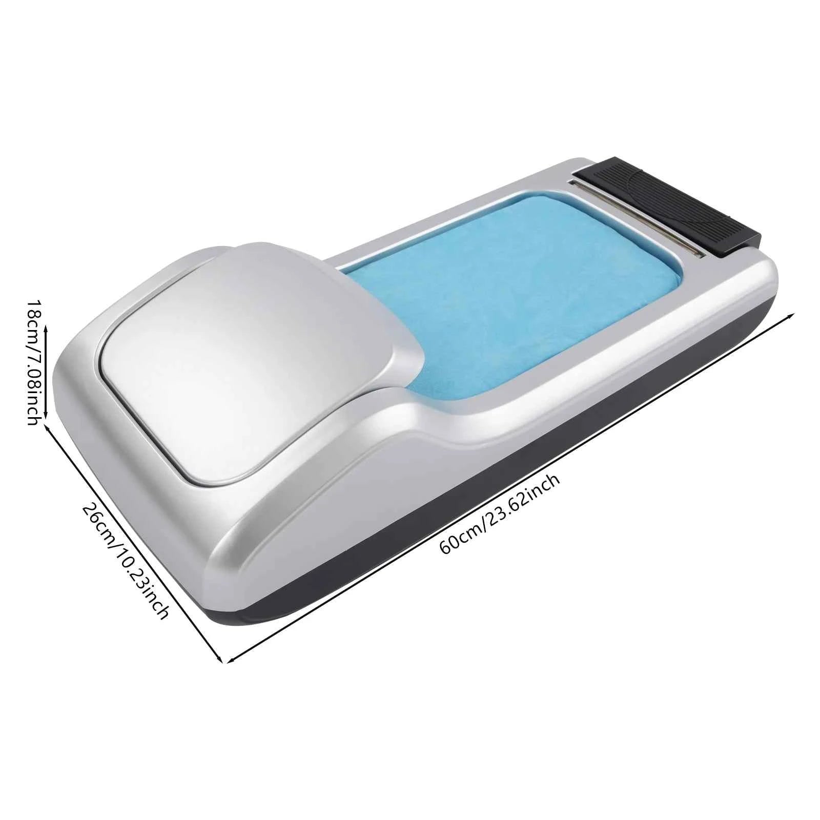 Automatic Shoe Cover Dispenser with 3 Rolls — Hands‑Free Disposable Shoe Films for Home & Office