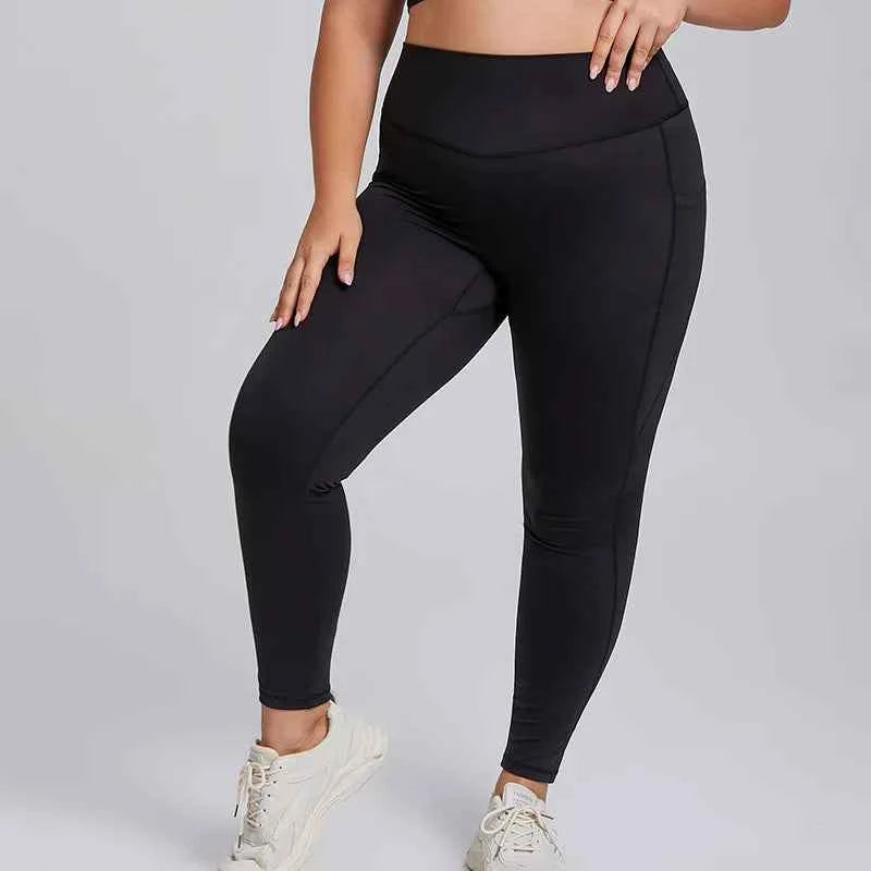 Women’s Plus Size Yoga Set Sports Bra & Leggings Super Stretch Outfit