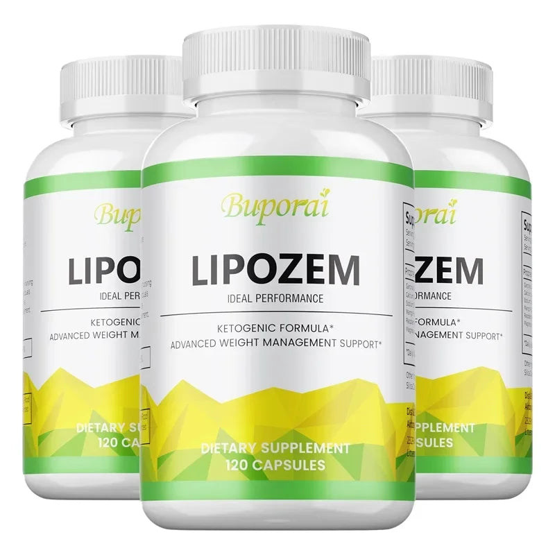 Lipozem Capsules - Boosts Metabolism, Boosts Energy, Burns Fat, Suppresses Appetite, Promotes Digestive Health, Boosts Immunity