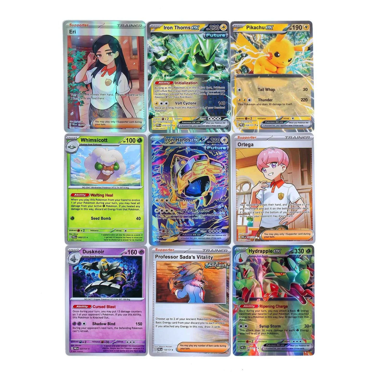 360PCS Pokémon Card Prismatic Evolutions SV151 Surging Sparks English Set