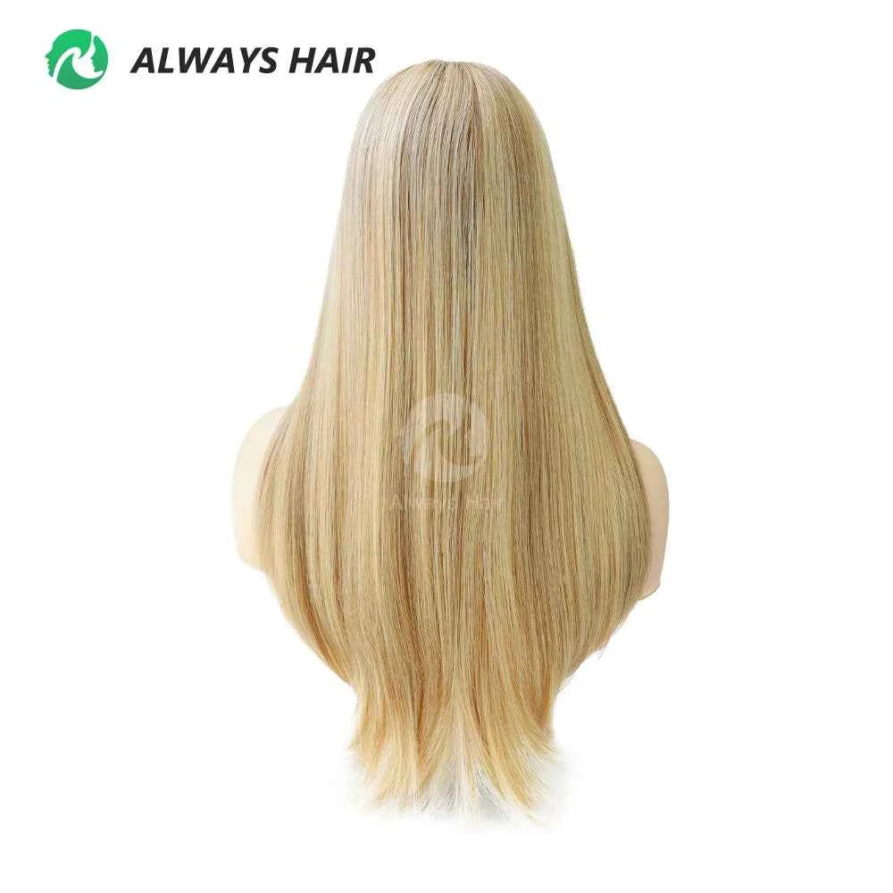 MW45 – 18" Medical Wig for Cancer Patients – Hand‑Tied Silicone Base, 100% Chinese Cuticle Remy Hair