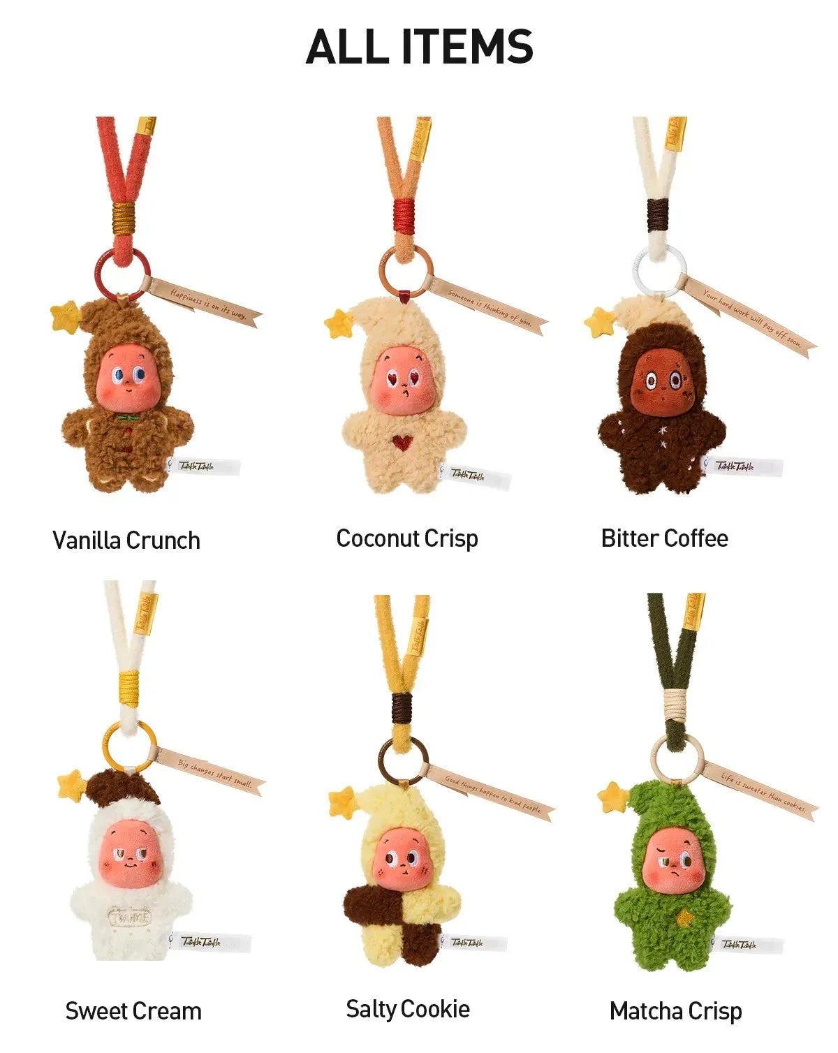 POP MART Collectible Toy Twinkle Twinkle Savor The Moment Series Baked Biscuits Plush Pendant Blind Box Gift
