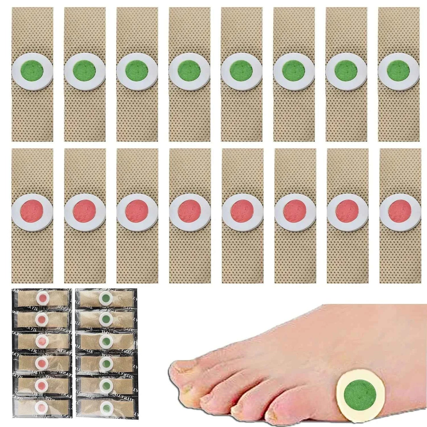 Foot Corn Removal Patches – 12-Piece Non-Electric Set for Effective Callus Relief