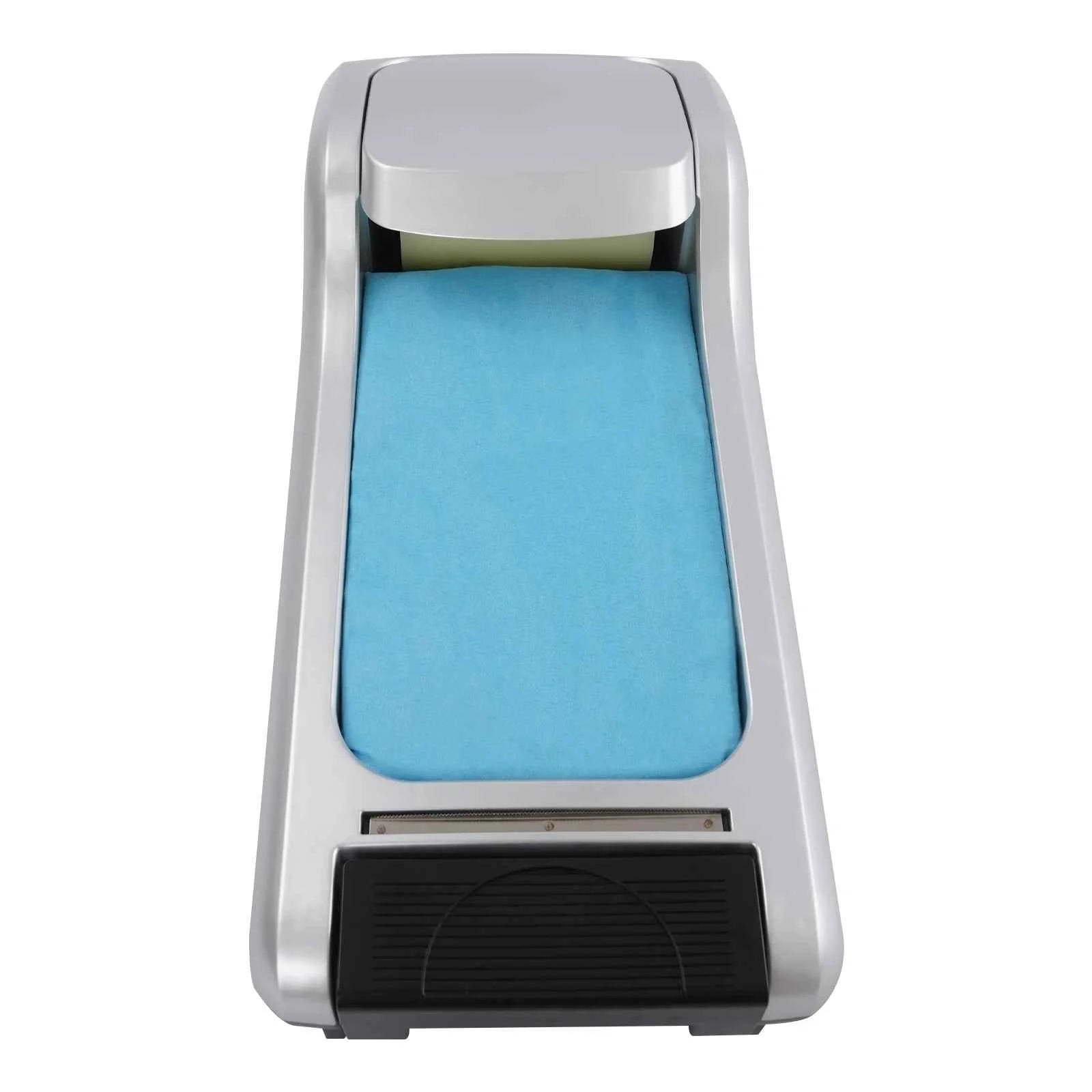 Automatic Shoe Cover Dispenser with 3 Rolls — Hands‑Free Disposable Shoe Films for Home & Office