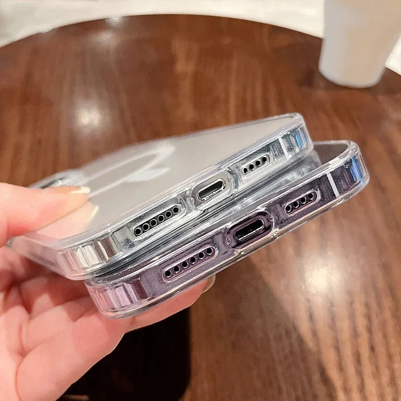 Transparent Hard Phone Case – Shockproof, Anti‑Scratch, Lightweight Protection