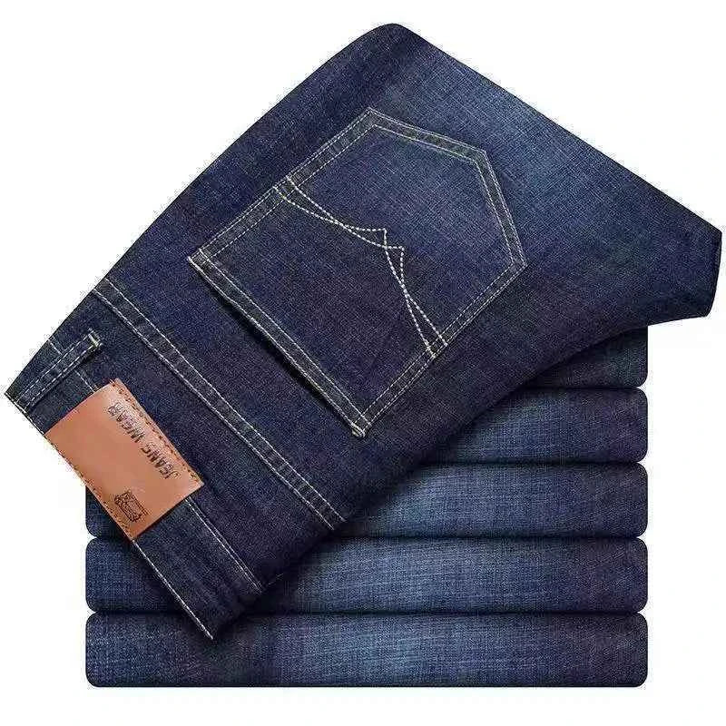 Men's Slim Fit Jeans - Stylish Casual & Comfortable Stretch, Perfect for All Seasons