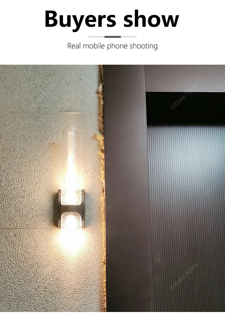 Modern outdoor LED wall lamp luxury wall lamp living room bedroom bedside background lamp home decoration special wall lamp