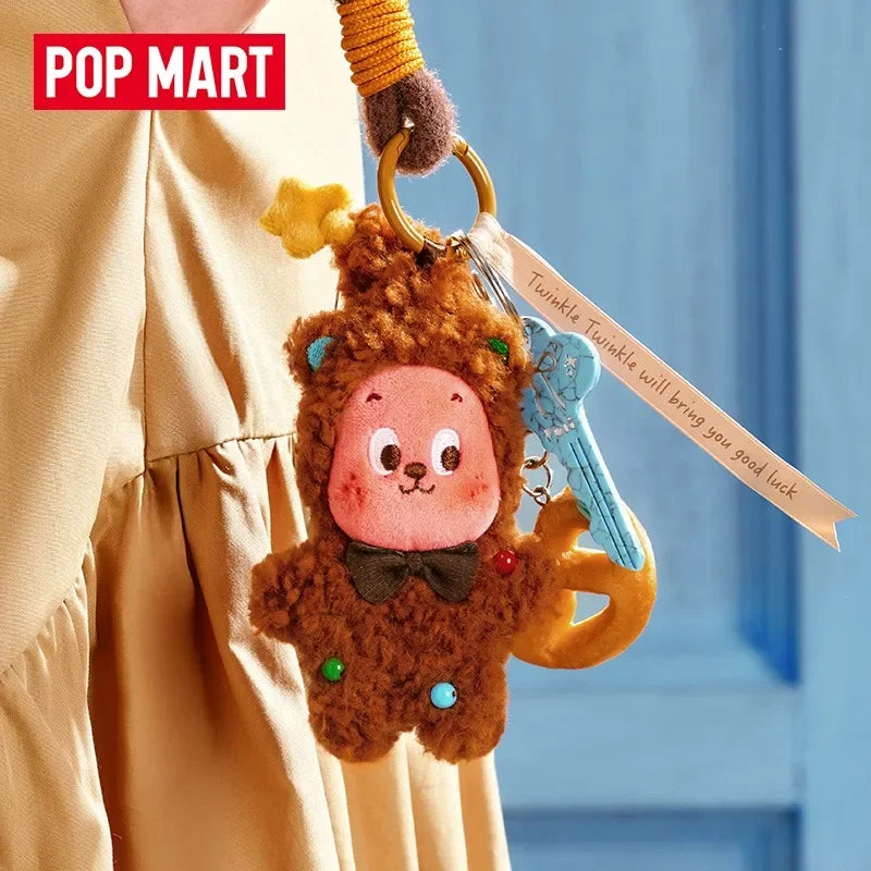 POP MART Collectible Toy Twinkle Twinkle Savor The Moment Series Baked Biscuits Plush Pendant Blind Box Gift