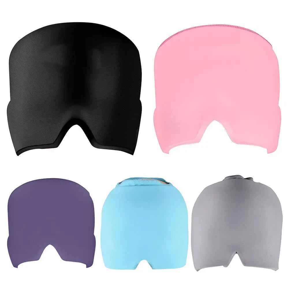 Migraine Relief Hat – Gel Hot & Cold Therapy Ice Cap, Headache & Stress Relief Wrap