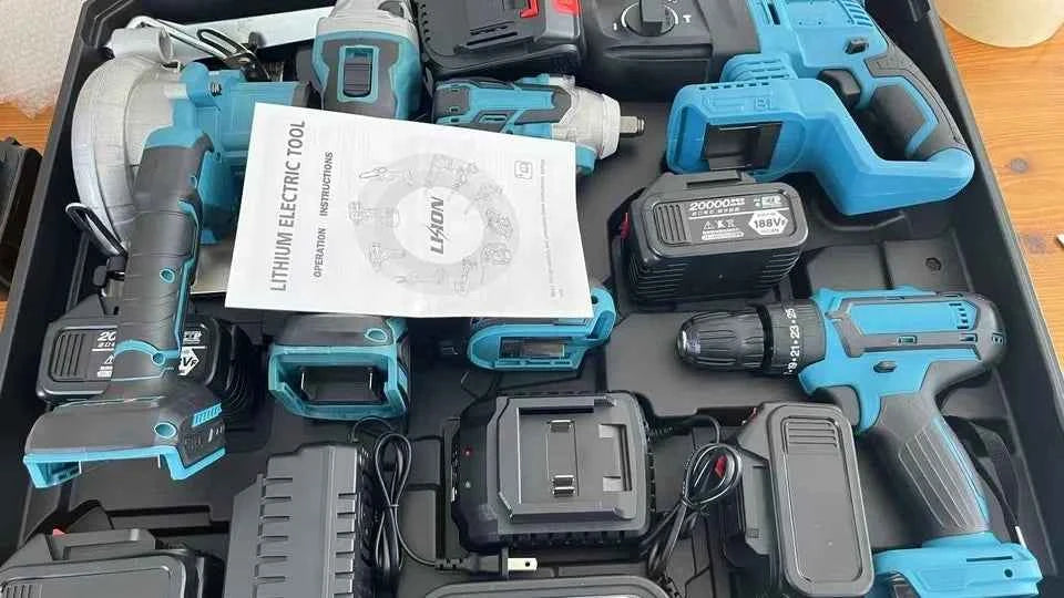 Hot Selling High Quality Professional Power Tool Kit MULIAN 5-in-1 Cordless Tool Kit - ML-2215