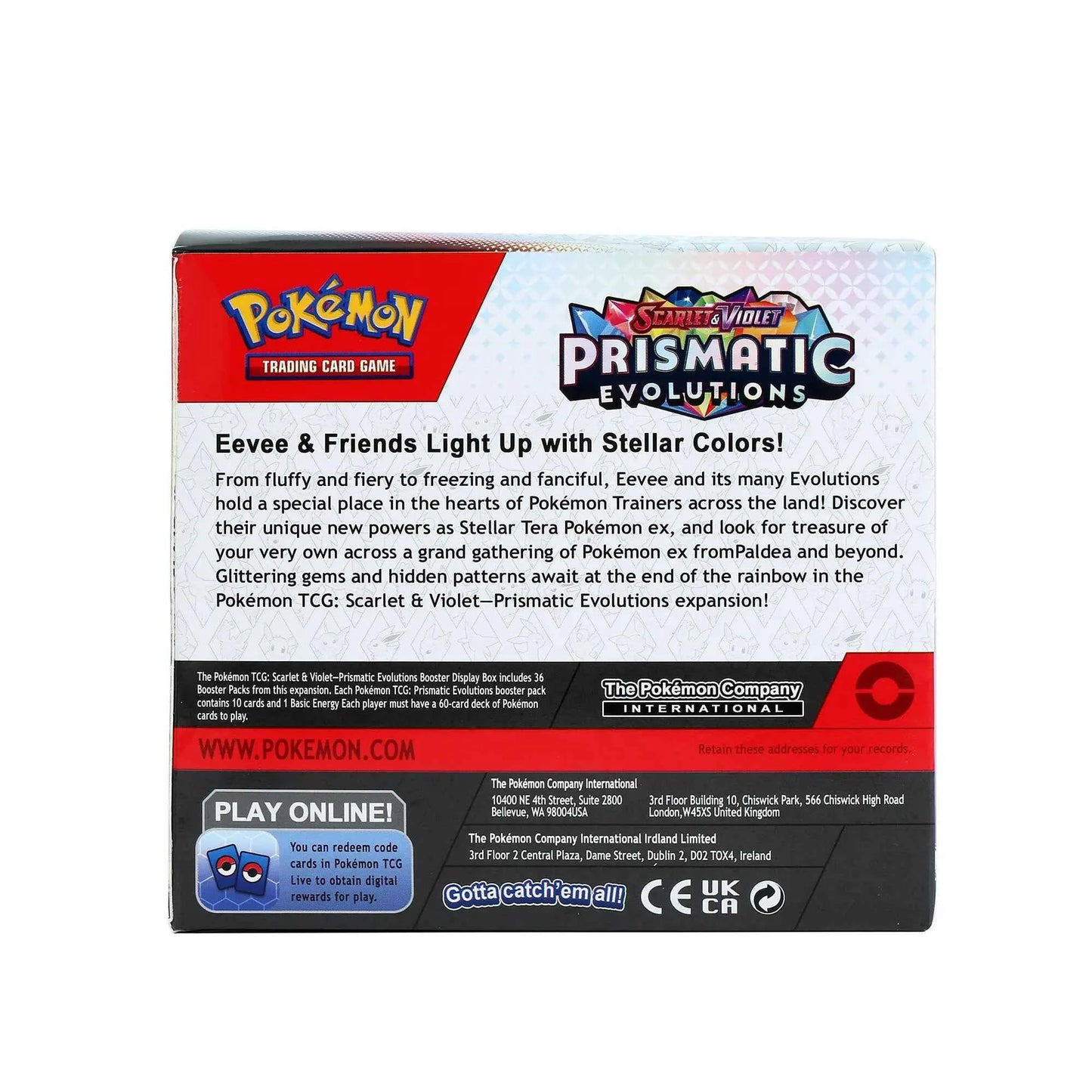 360PCS Pokémon Card Prismatic Evolutions SV151 Surging Sparks English Set