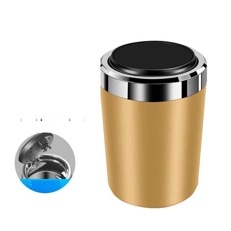 Car Ashtray with Metal Liner - Stylish and Creative Design