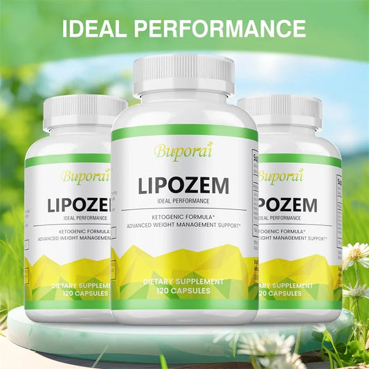 Lipozem Capsules - Boosts Metabolism, Boosts Energy, Burns Fat, Suppresses Appetite, Promotes Digestive Health, Boosts Immunity