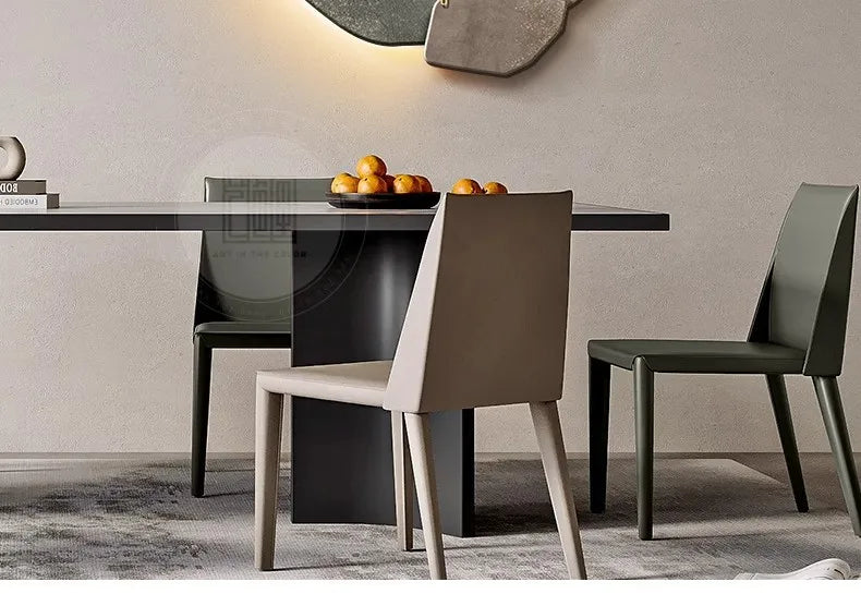 Lucky Stone Modern Wall Clock - High-End Silent Home Clock for Living Room and Wall Hanging