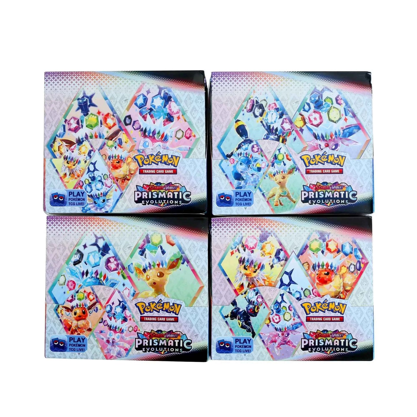 360PCS Pokémon Card Prismatic Evolutions SV151 Surging Sparks English Set
