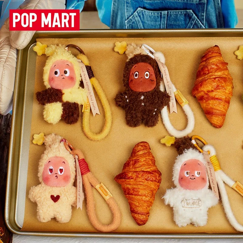 POP MART Collectible Toy Twinkle Twinkle Savor The Moment Series Baked Biscuits Plush Pendant Blind Box Gift