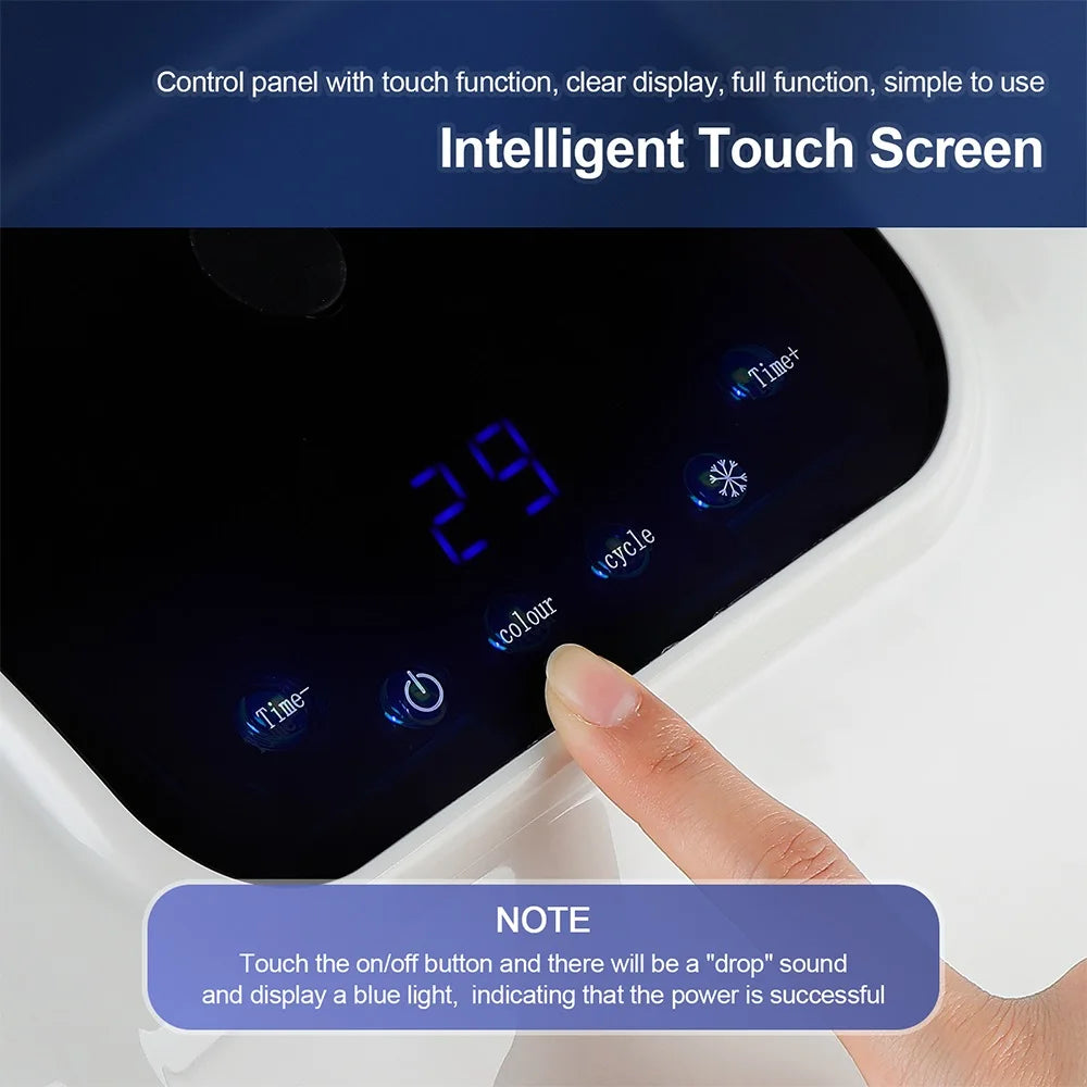 foreverlily LED Face Mask Machine PDT 7 Colors Light Photon Skin Rejuvenation Facial Body Spa Nano Spray Mist
