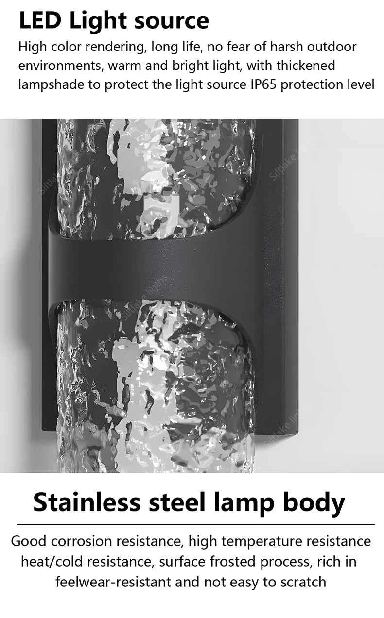 Modern outdoor LED wall lamp luxury wall lamp living room bedroom bedside background lamp home decoration special wall lamp