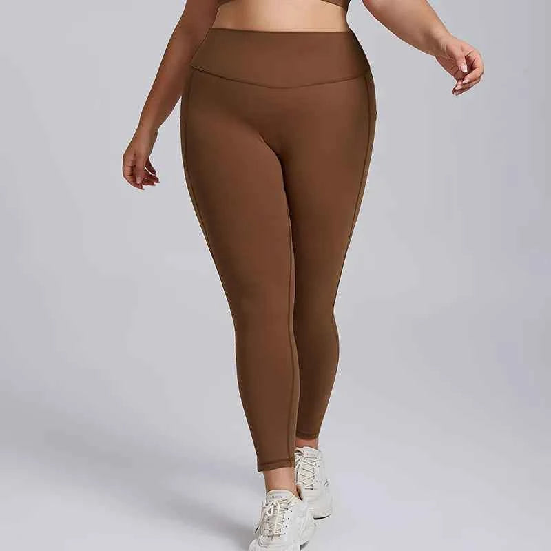 Women’s Plus Size Yoga Set Sports Bra & Leggings Super Stretch Outfit
