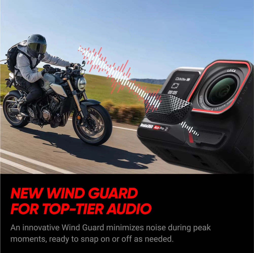 Original Insta360 Ace Pro 2 – 8K Waterproof Action Camera Co‑Engineered with Leica