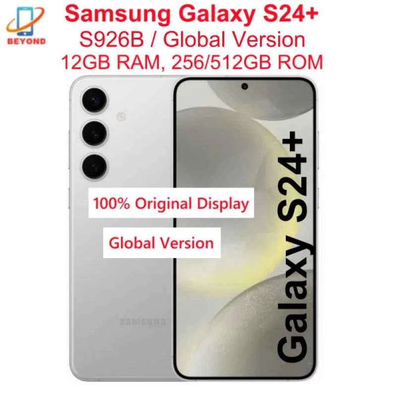 Samsung Galaxy S24+ 5G S926B Global 6.7" AMOLED 12GB RAM 256/512GB NFC Unlocked