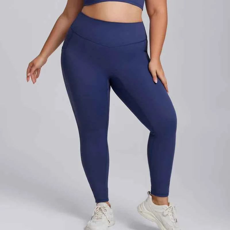 Women’s Plus Size Yoga Set Sports Bra & Leggings Super Stretch Outfit