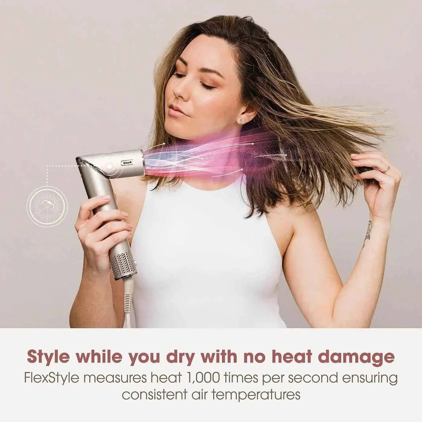 Wall‑Mounted Anion Hair Dryer 3‑Gear 100–110V Hotel Travel Use