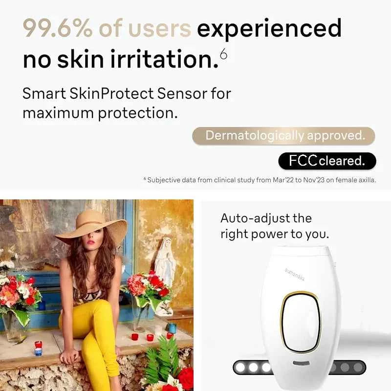 Permanent IPL Laser Hair Remover – 3‑in‑1 Grooming & Skin Care Device