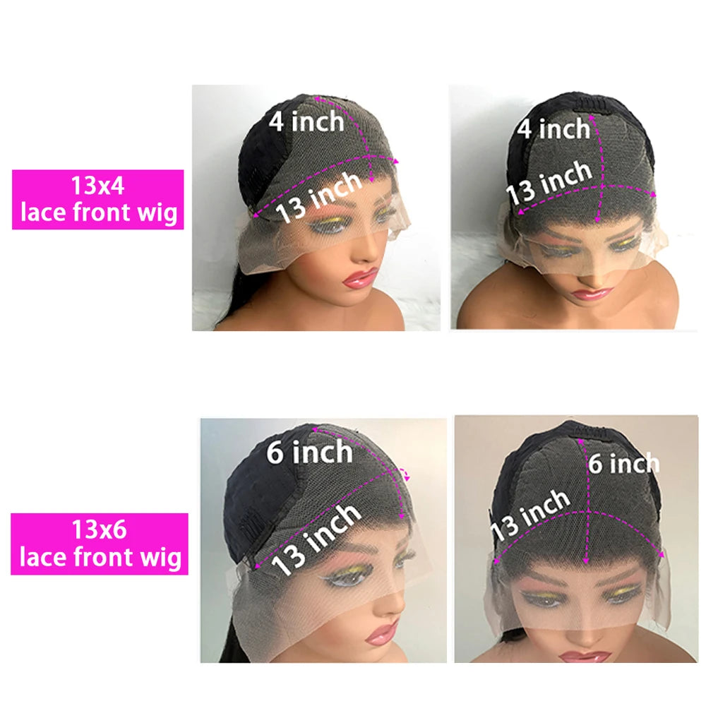 200 Density 13×6 Highlight Wig – Bone Straight HD Lace Frontal (20–30 Inch)