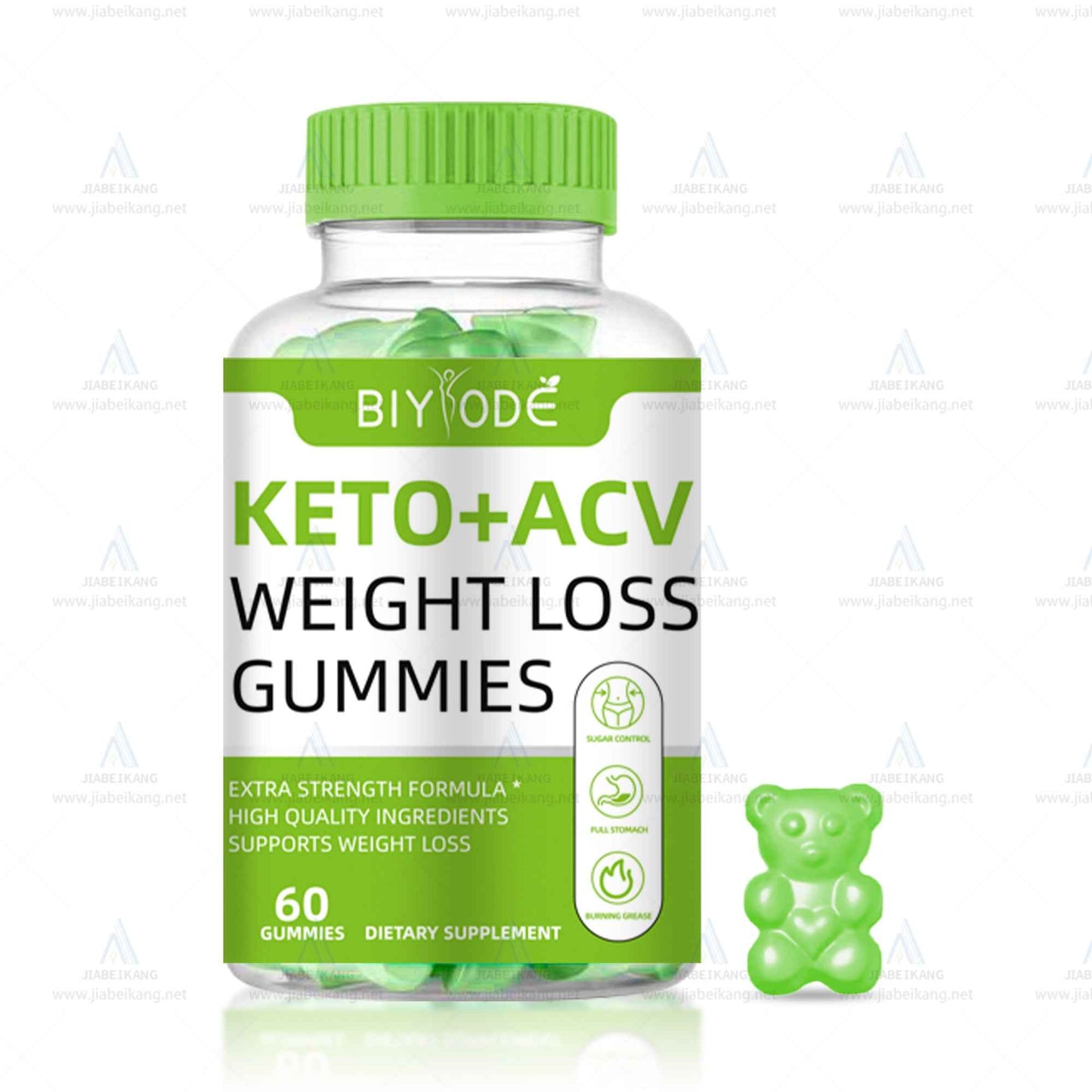 Keto + ACV Gummies for Adults Extra Strength Formula with 60 Gummies