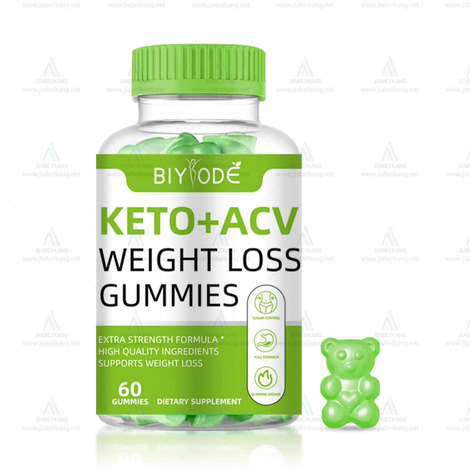 Keto + ACV Gummies for Adults Extra Strength Formula with 60 Gummies