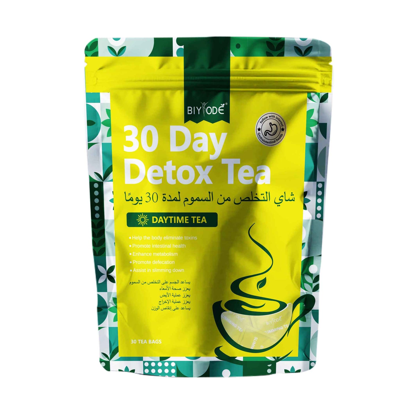 30‑Day Herbal Detox Tea – Private Label  OEM/ODM Custom Blend for Daily Wellness & Body Support