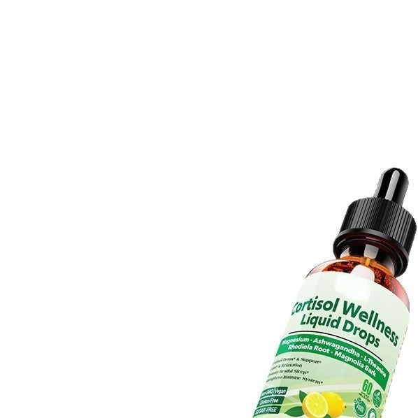 Cortisol Supplement Drops – 30ml Natural Support for Stress & Balance
