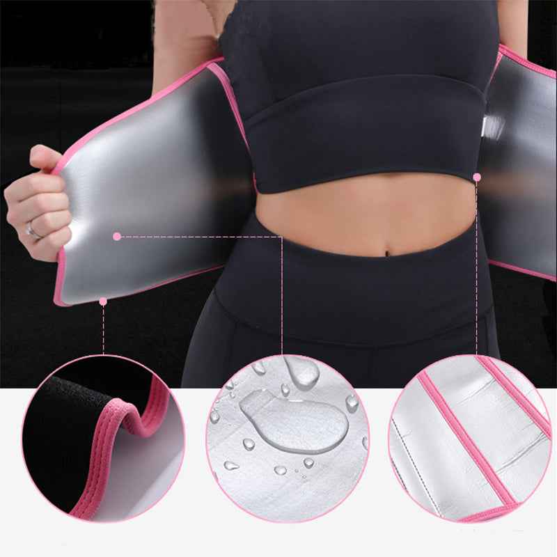 Women’s Waist Trainer with Back Support & Tummy Control Sweat Shapewear Belt
