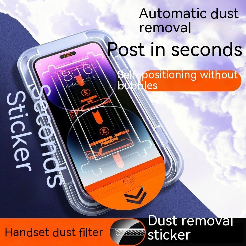 2x iPhone Tempered Glass Privacy Screen - HD Anti-Fingerprint Full Screen Fit