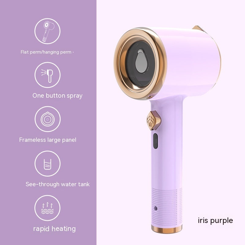 Portable Garment Steamer – 33W Travel Iron with Visual Water Tank for On-the-Go Touch-Ups